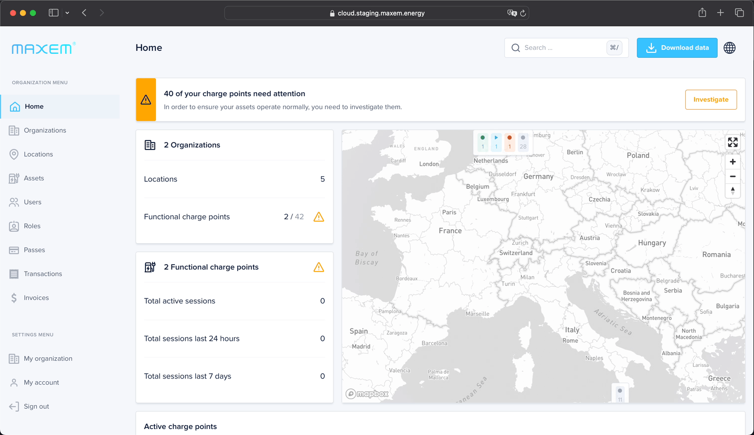 Maxem How do I update roles and permissions in Maxem Energy Cloud?